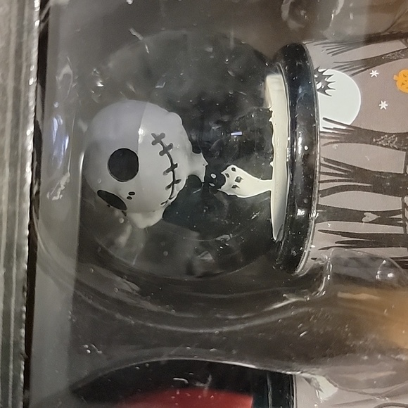 NIB Nightmare Before Christmas snowglobe 3 piece - Picture 3 of 5